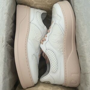 Gucci GG Embossed Leather Sneaker